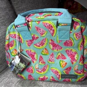 Simple Modern Watermelon Print Lunch Bag